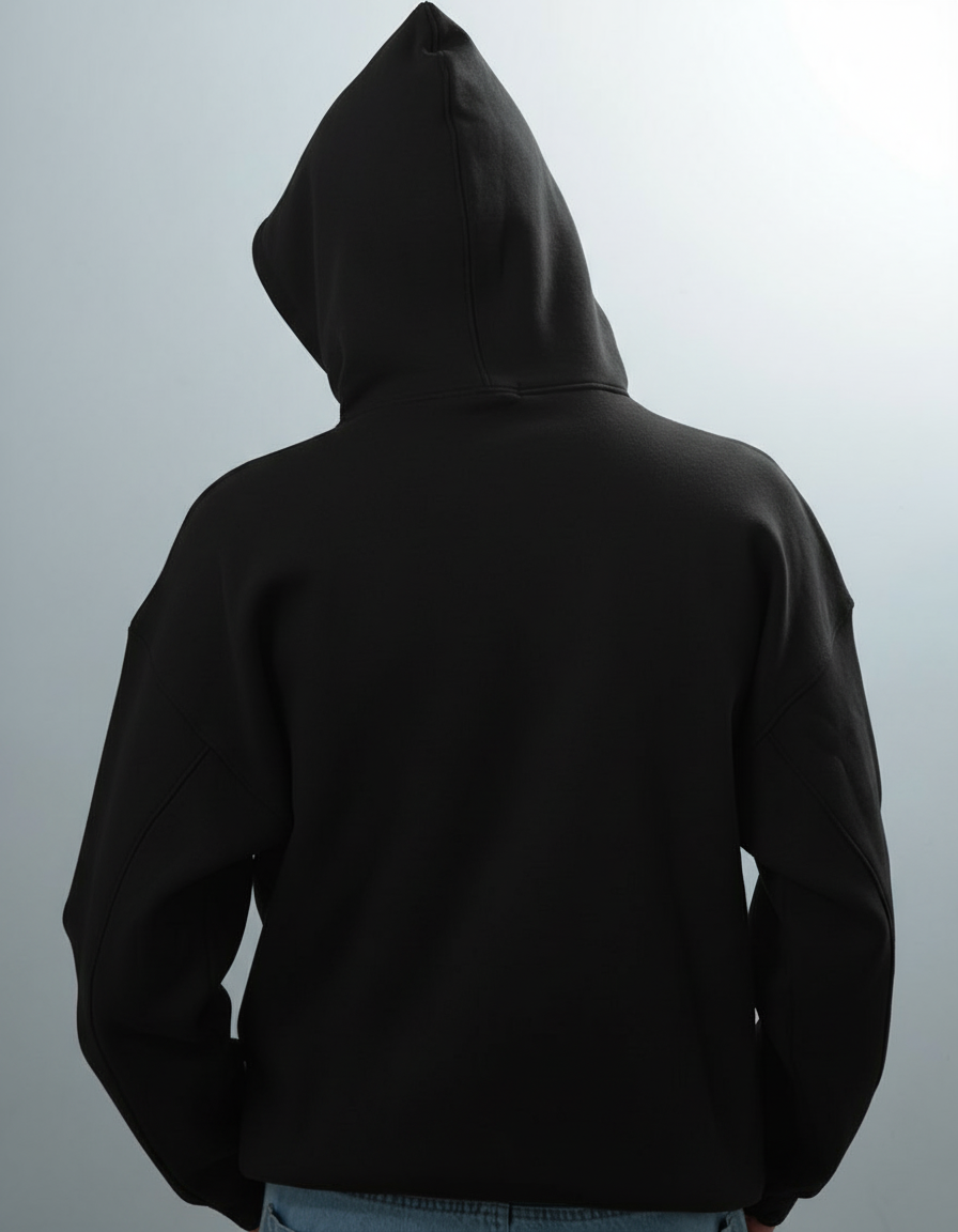 Hoodie | Black Blank