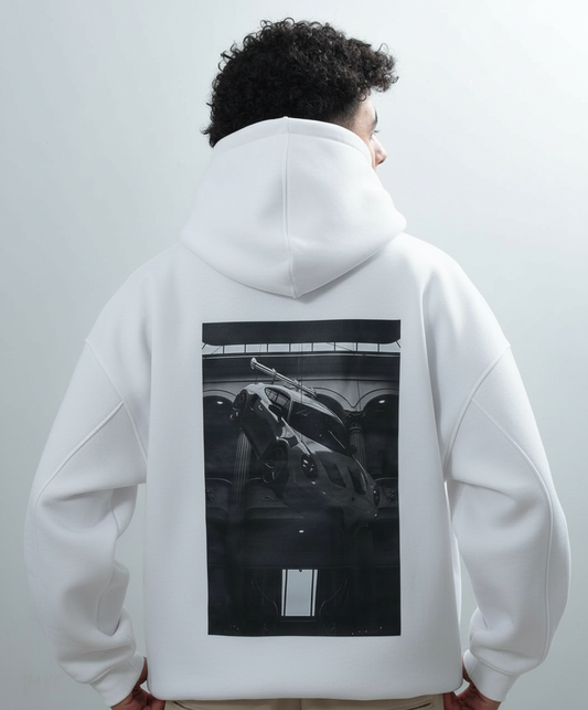 Hoodie | Porsche (White Hoodie)