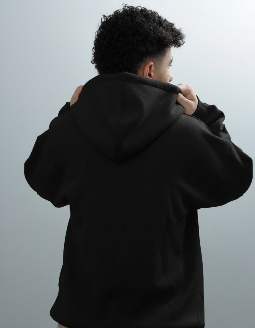 Hoodie | Black Blank