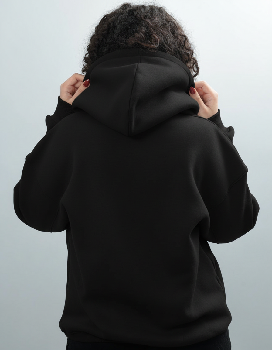 Hoodie | Black Blank