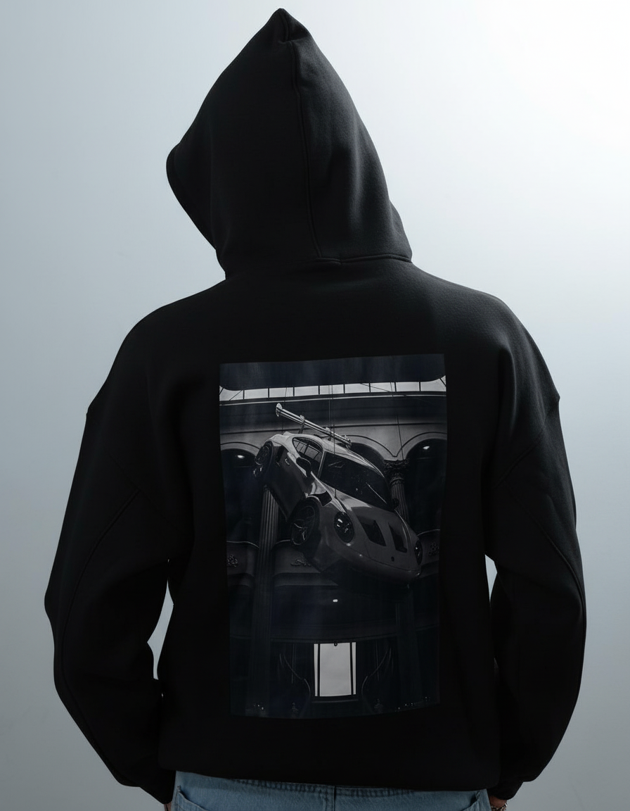 Hoodie | Porsche (Black Hoodie)